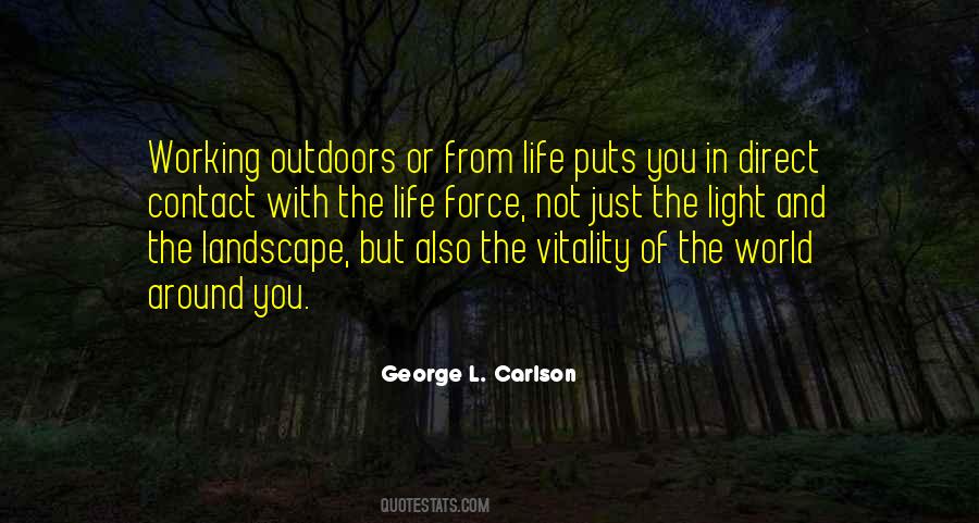 Quotes About The Life Force #1608926