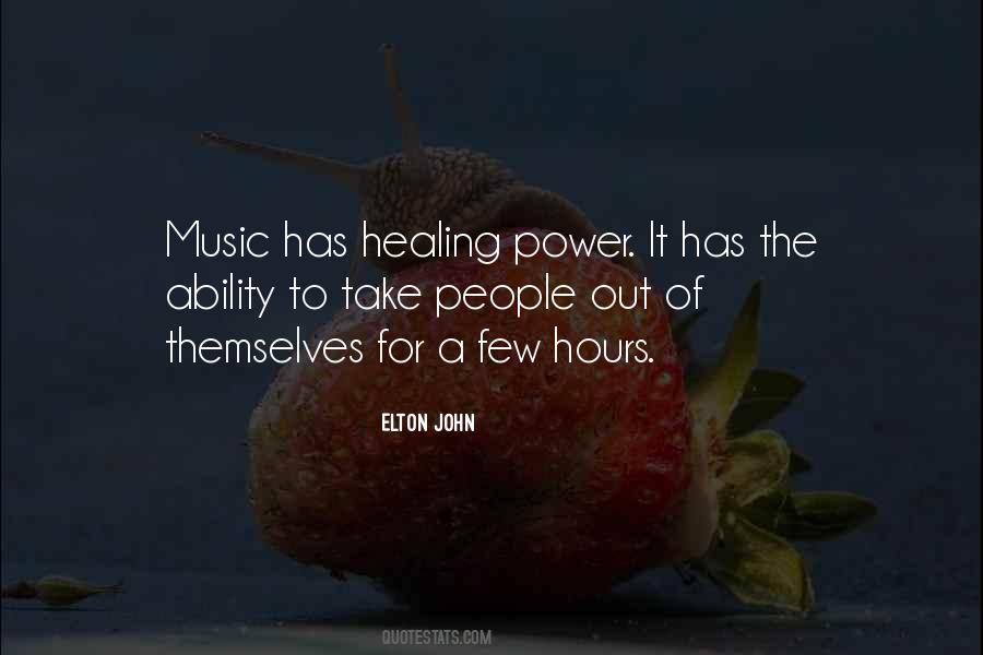 Music Has Healing Power Quotes #446406