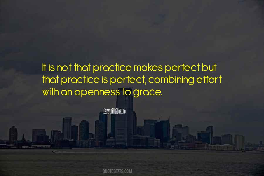 Practice Makes It Perfect Quotes #1084743