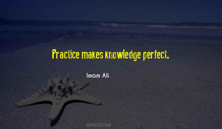 Practice Makes It Perfect Quotes #1333569