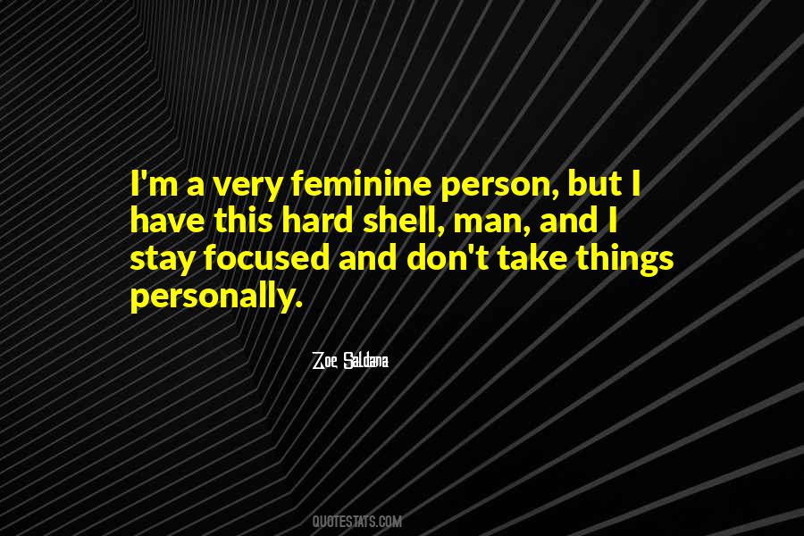 Shell Of A Person Quotes #14811