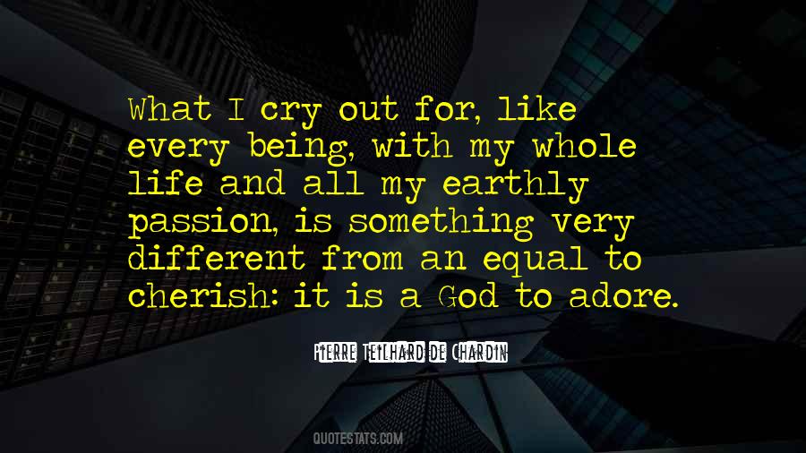 Cry Out To God Quotes #995087