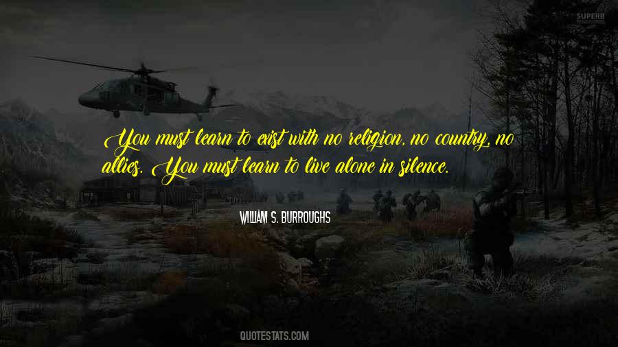 Live In Silence Quotes #1761740