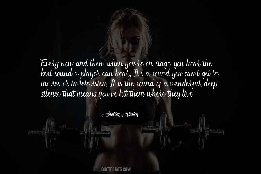Live In Silence Quotes #33419