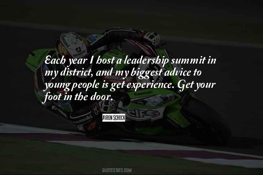 Quotes About Leadership And Experience #1041930