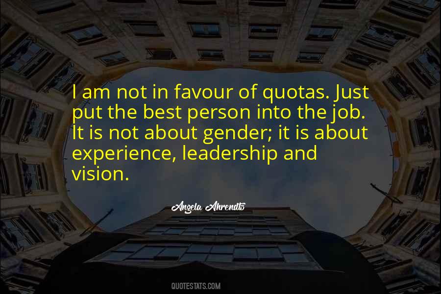 Quotes About Leadership And Experience #1110459
