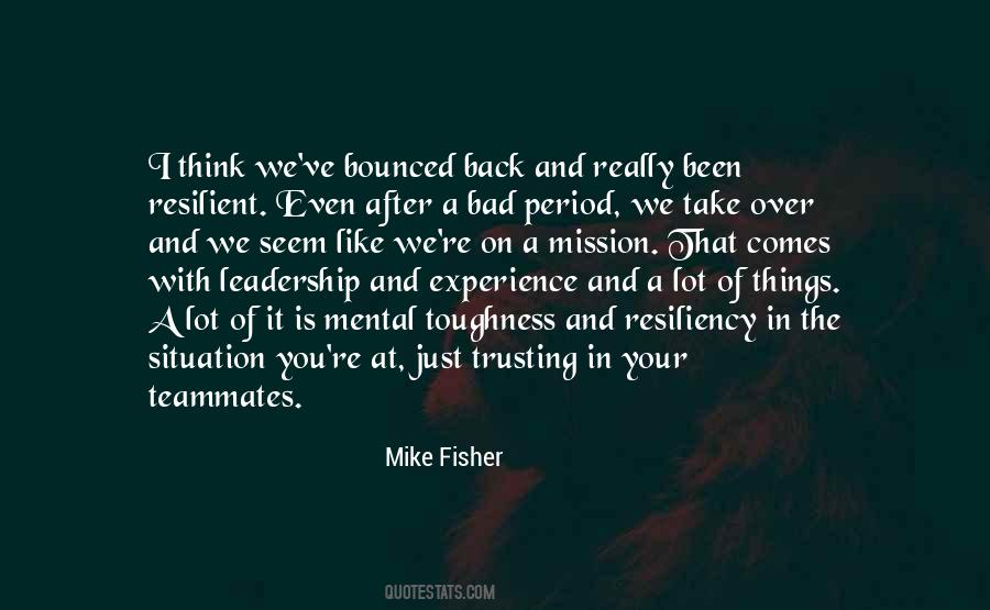 Quotes About Leadership And Experience #1196674
