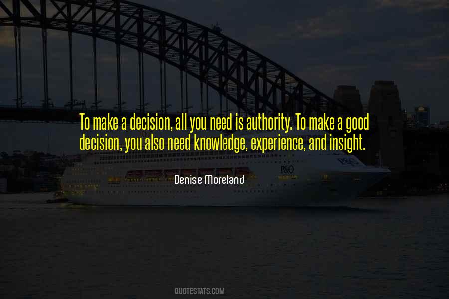 Quotes About Leadership And Experience #1295923