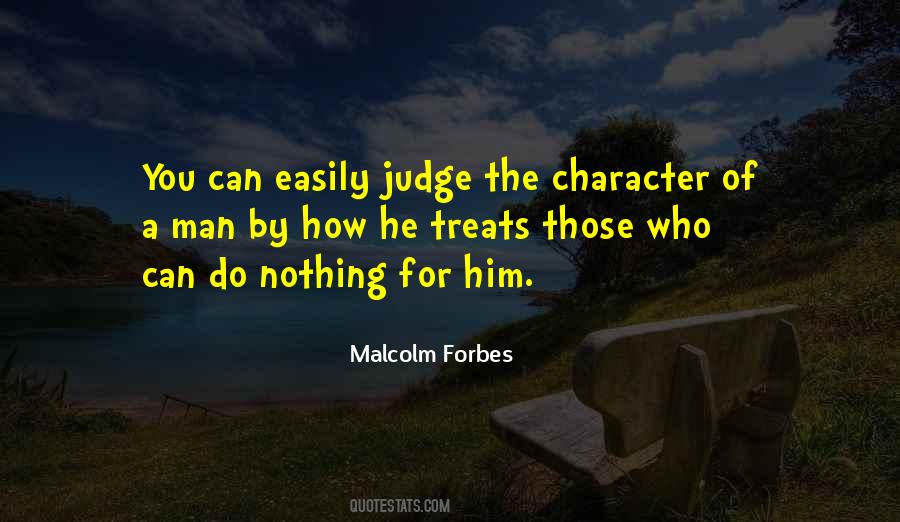 Judge Character Quotes #1116776