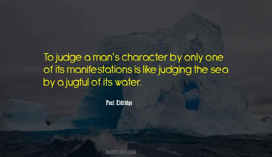 Judge Character Quotes #1171284