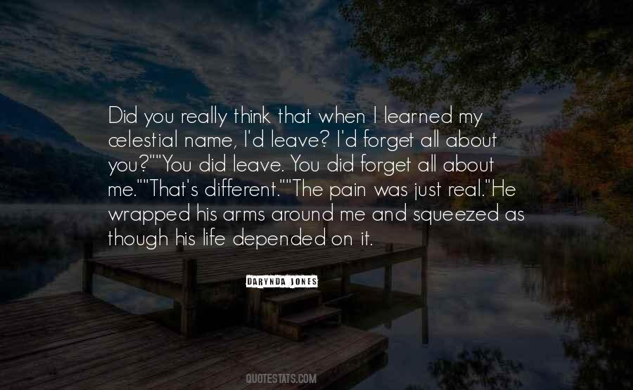 Just Forget About Me Quotes #1353742