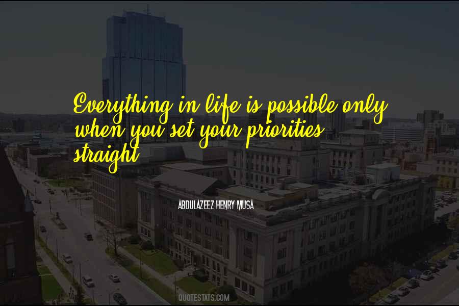 Everything Is Possible In Life Quotes #1404655