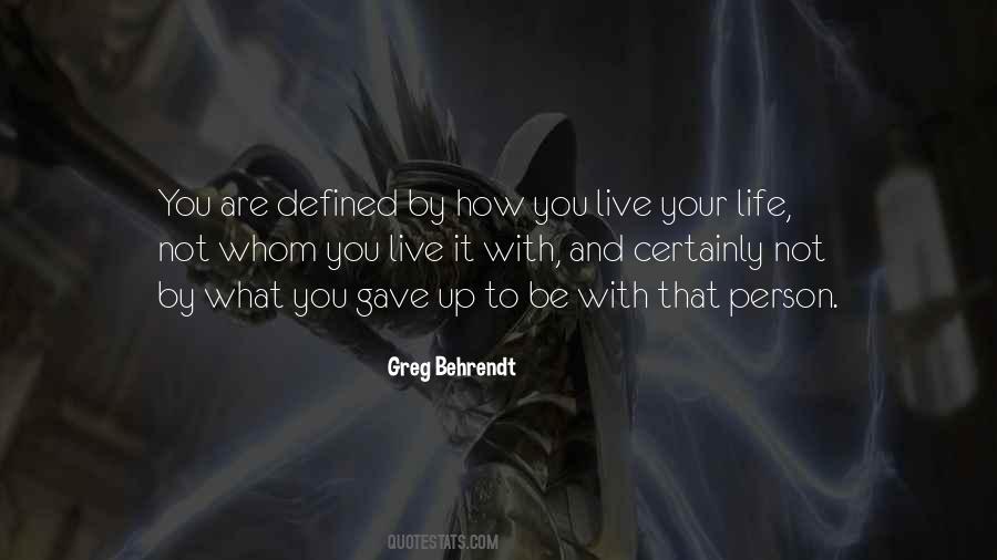 You Are Not Defined Quotes #643766