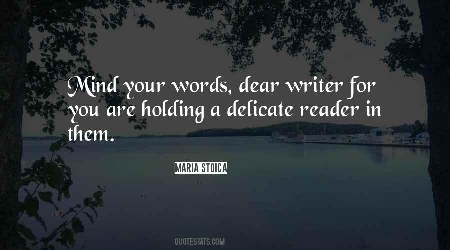 Quotes About Holding Your Words #1150591