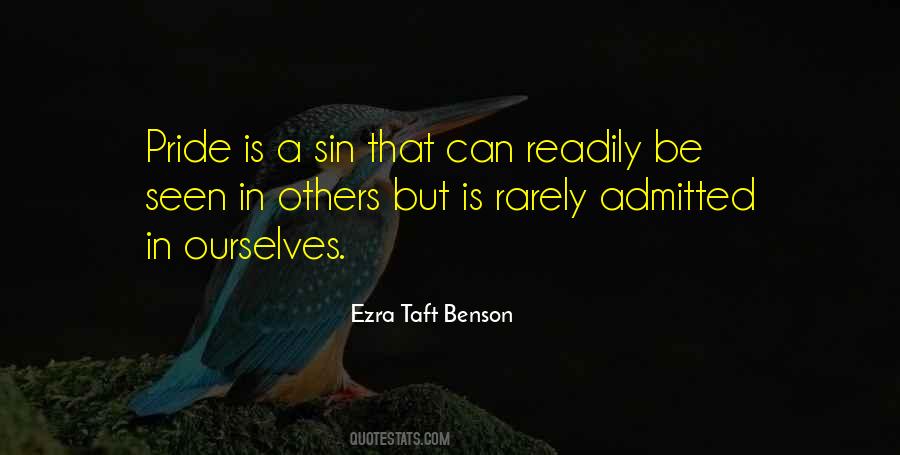 Pride Is A Sin Quotes #973358