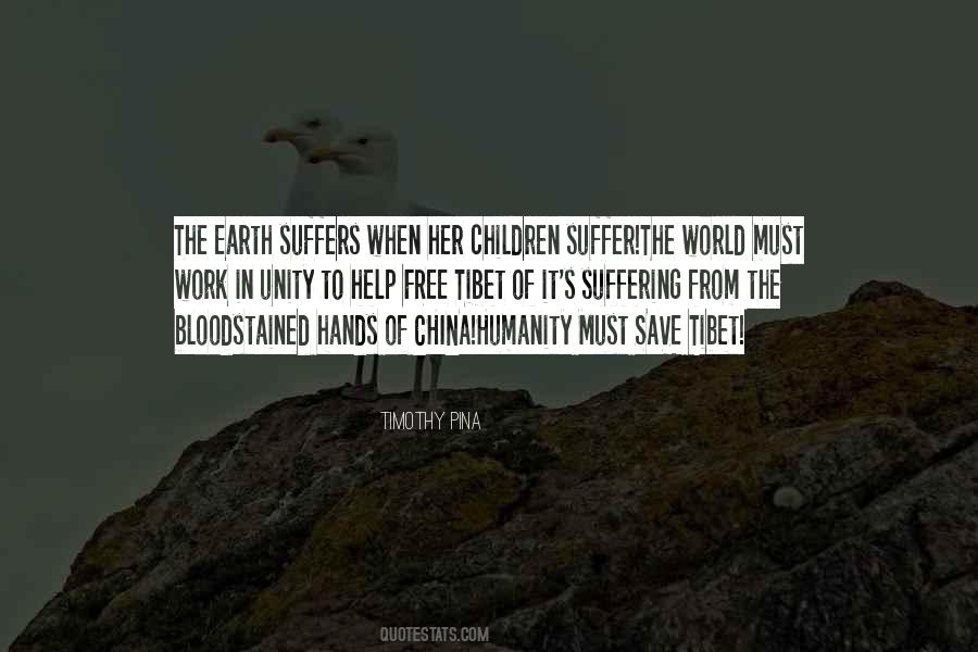 Humanity Suffering Quotes #865246