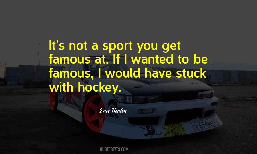 Famous Hockey Quotes #1488019