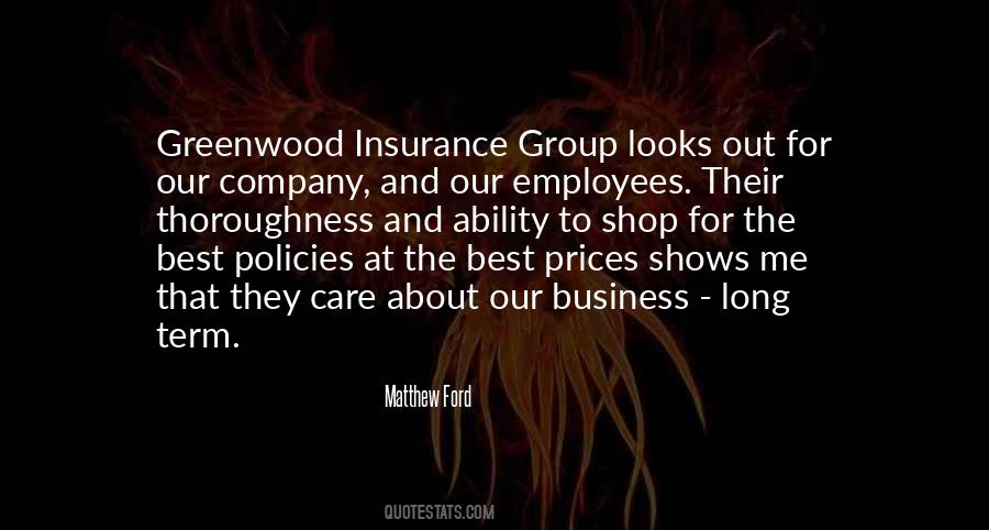 Our Company Quotes #1044374