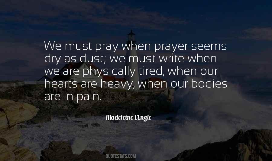 Pain Prayer Quotes #1163380