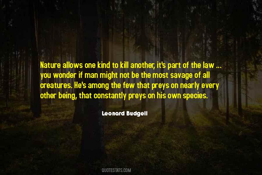Hunting Of Man Quotes #1250906