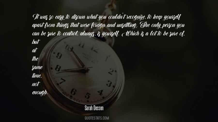 You Can Only Control Quotes #385321