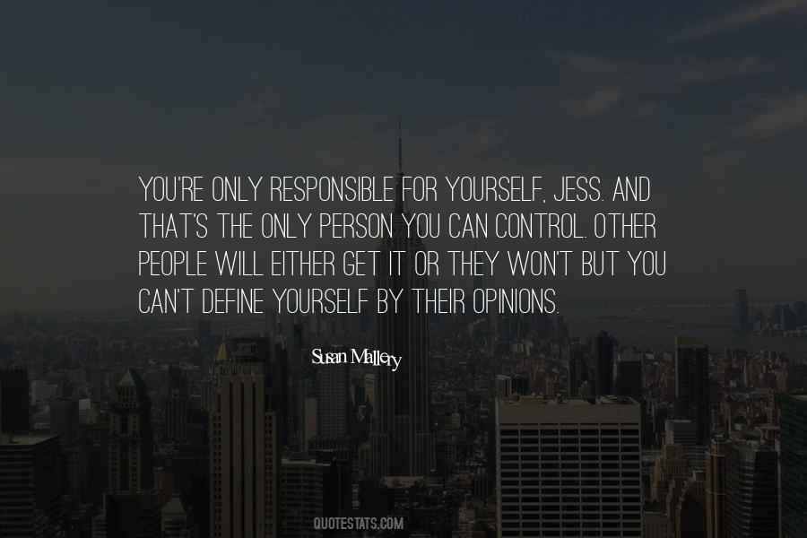 You Can Only Control Quotes #553469