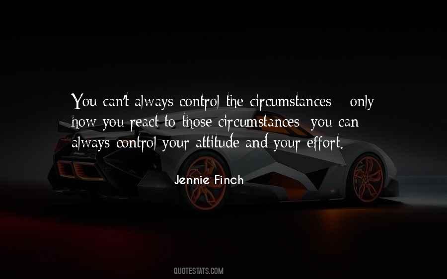 You Can Only Control Quotes #900547