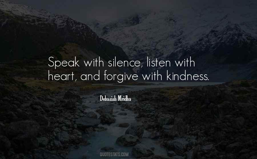 Listen Silence Quotes #1519147