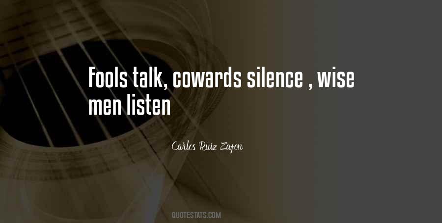 Listen Silence Quotes #582877