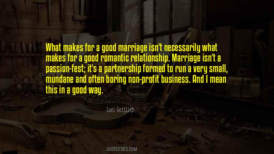 Partnership Marriage Quotes #1772190