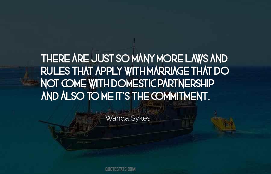 Partnership Marriage Quotes #752557