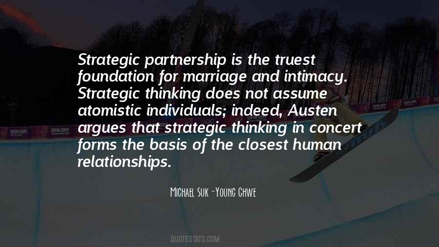 Partnership Marriage Quotes #80169