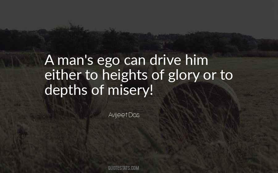 Ego Of Man Quotes #390213