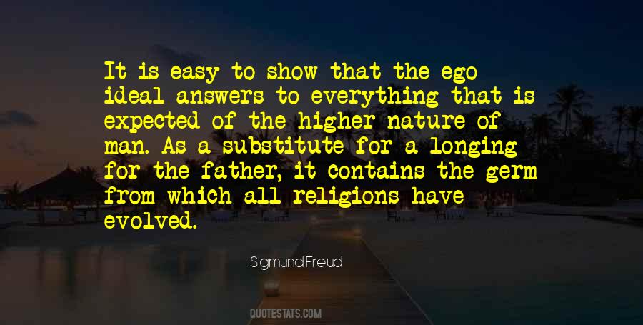 Ego Of Man Quotes #963132