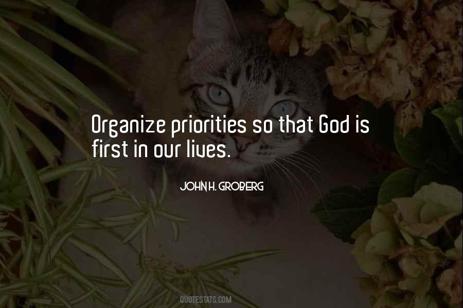 Organize Life Quotes #500499