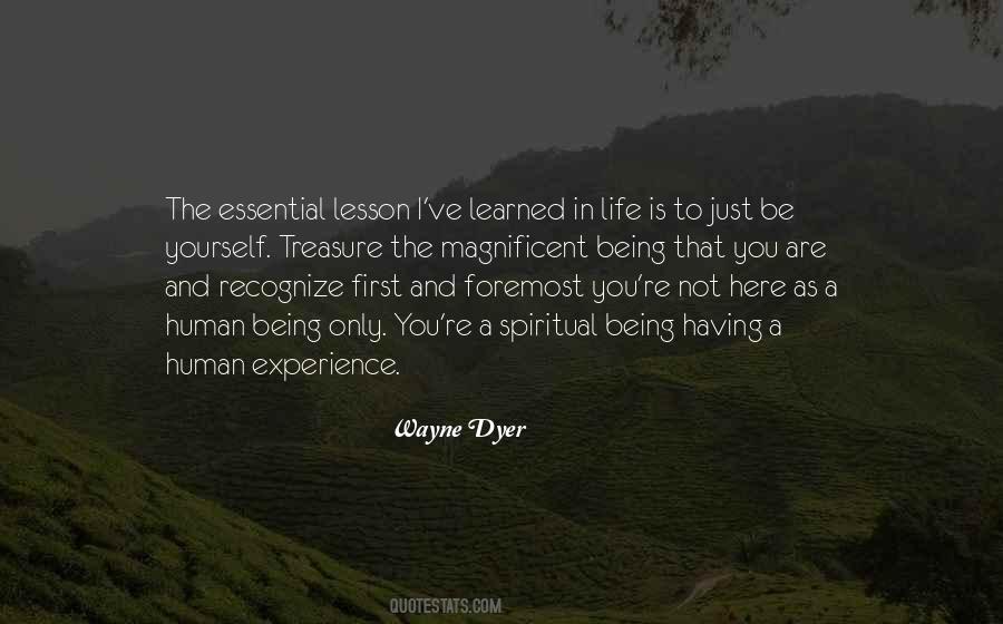 First Experience Quotes #115866