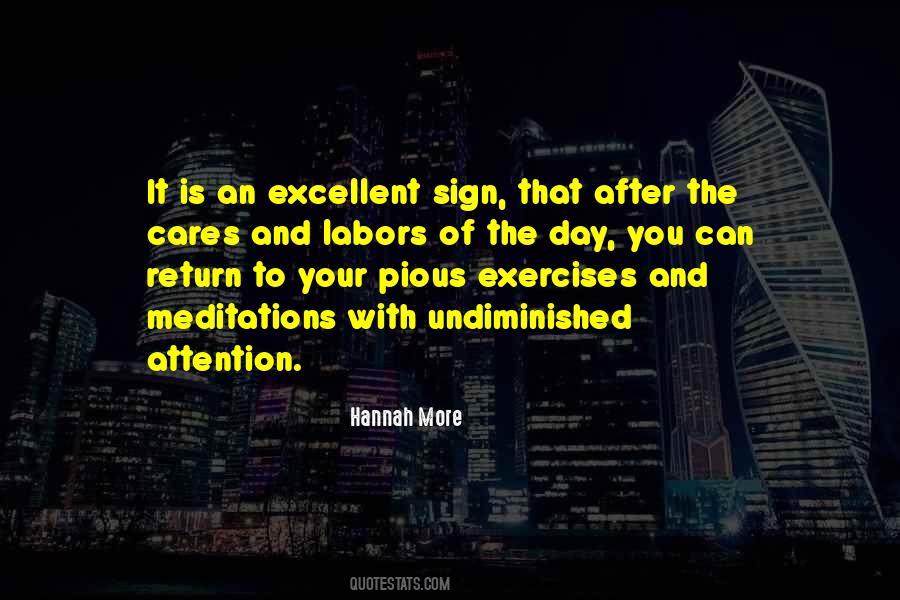 Exercise And Meditation Quotes #1059401