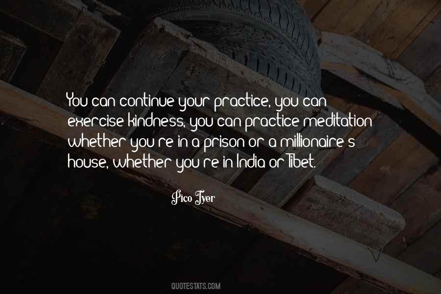 Exercise And Meditation Quotes #1088758