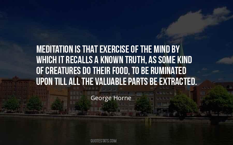 Exercise And Meditation Quotes #1139678