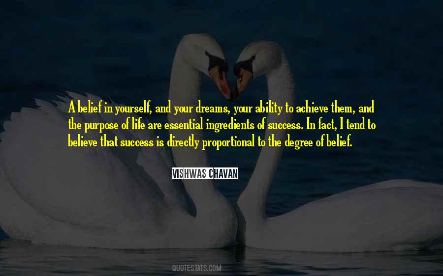 Believe In Your Success Quotes #1833126
