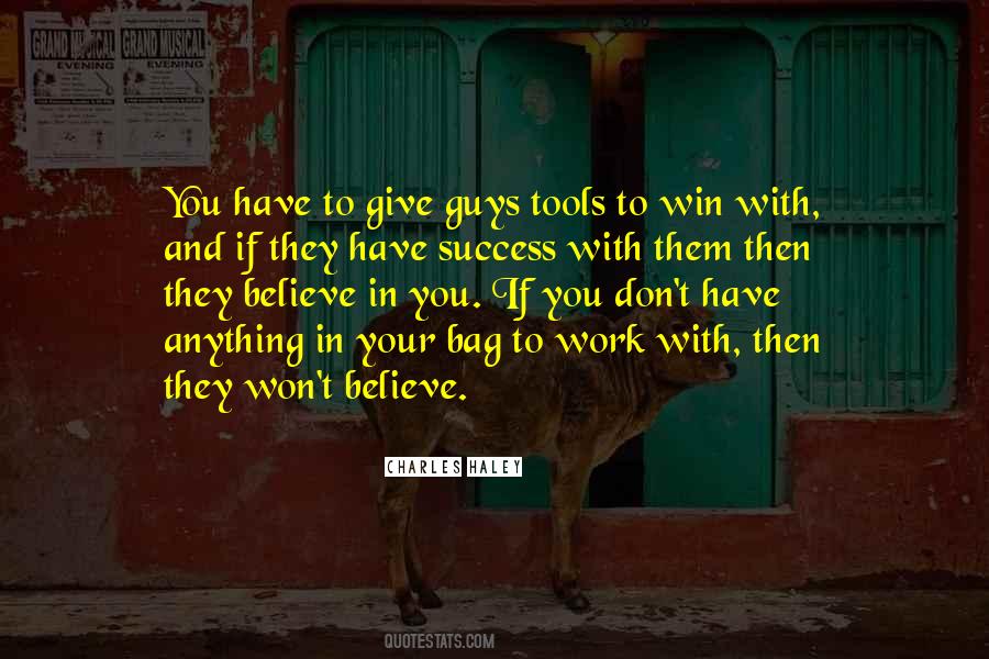 Believe In Your Success Quotes #359144