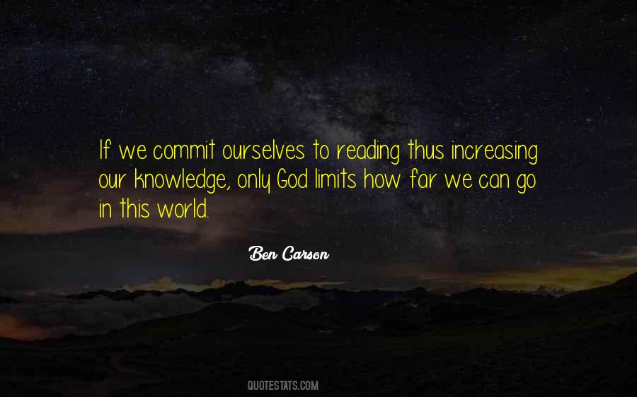 Reading Knowledge Quotes #1059107