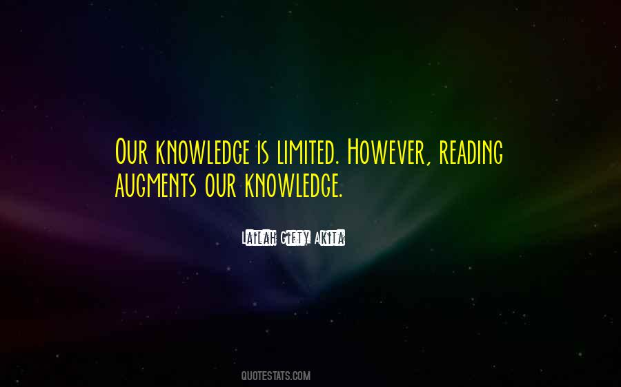 Reading Knowledge Quotes #1198983