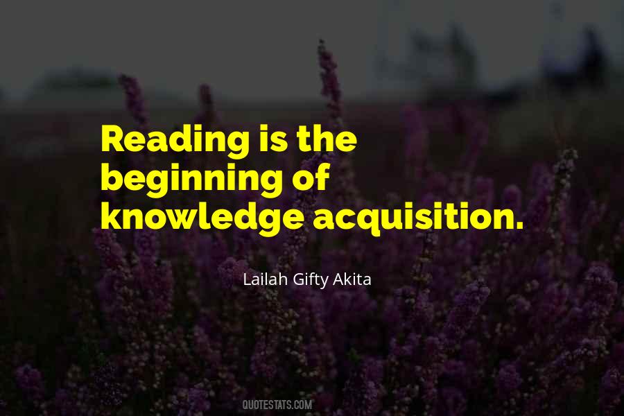 Reading Knowledge Quotes #1566291