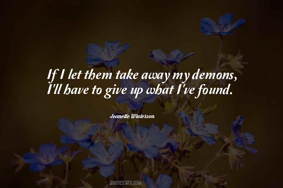If I Give Up Quotes #230004