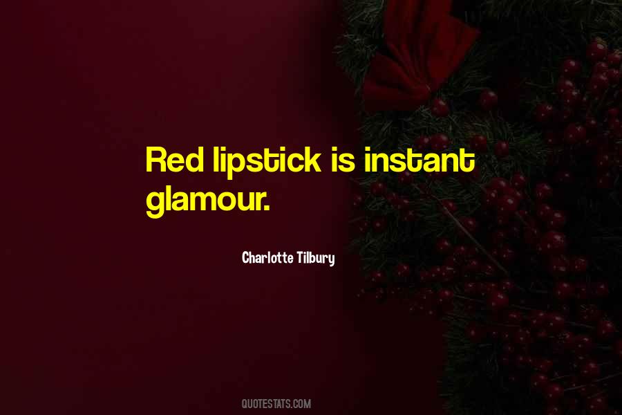 Lipstick Red Quotes #59732