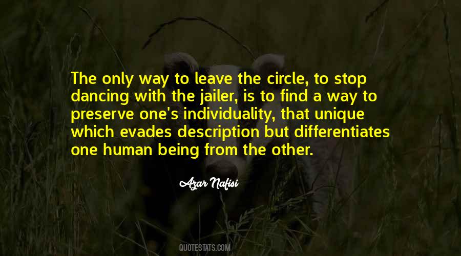 Individuality Is Freedom Quotes #1856183