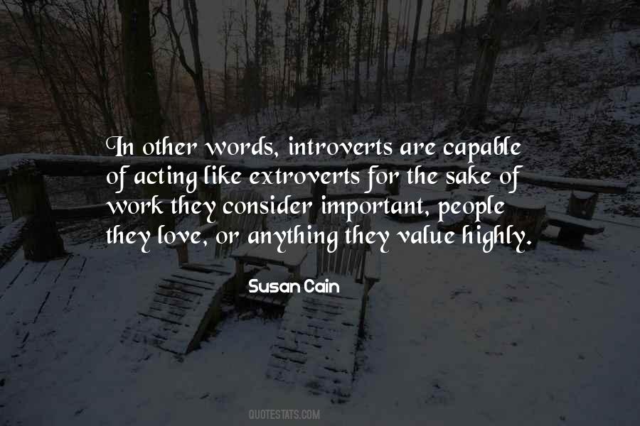 Extroverts Introverts Quotes #258236