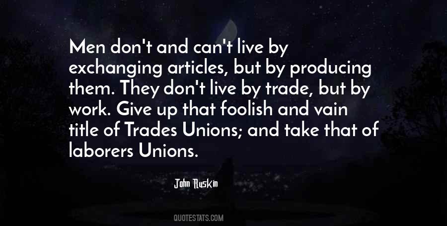 Trade Work Quotes #612606