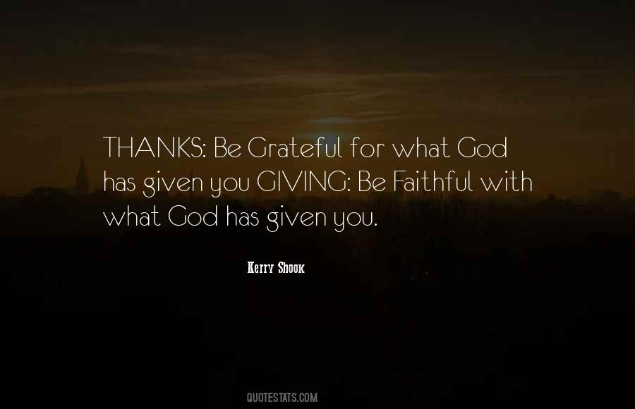 Grateful For God Quotes #1693017